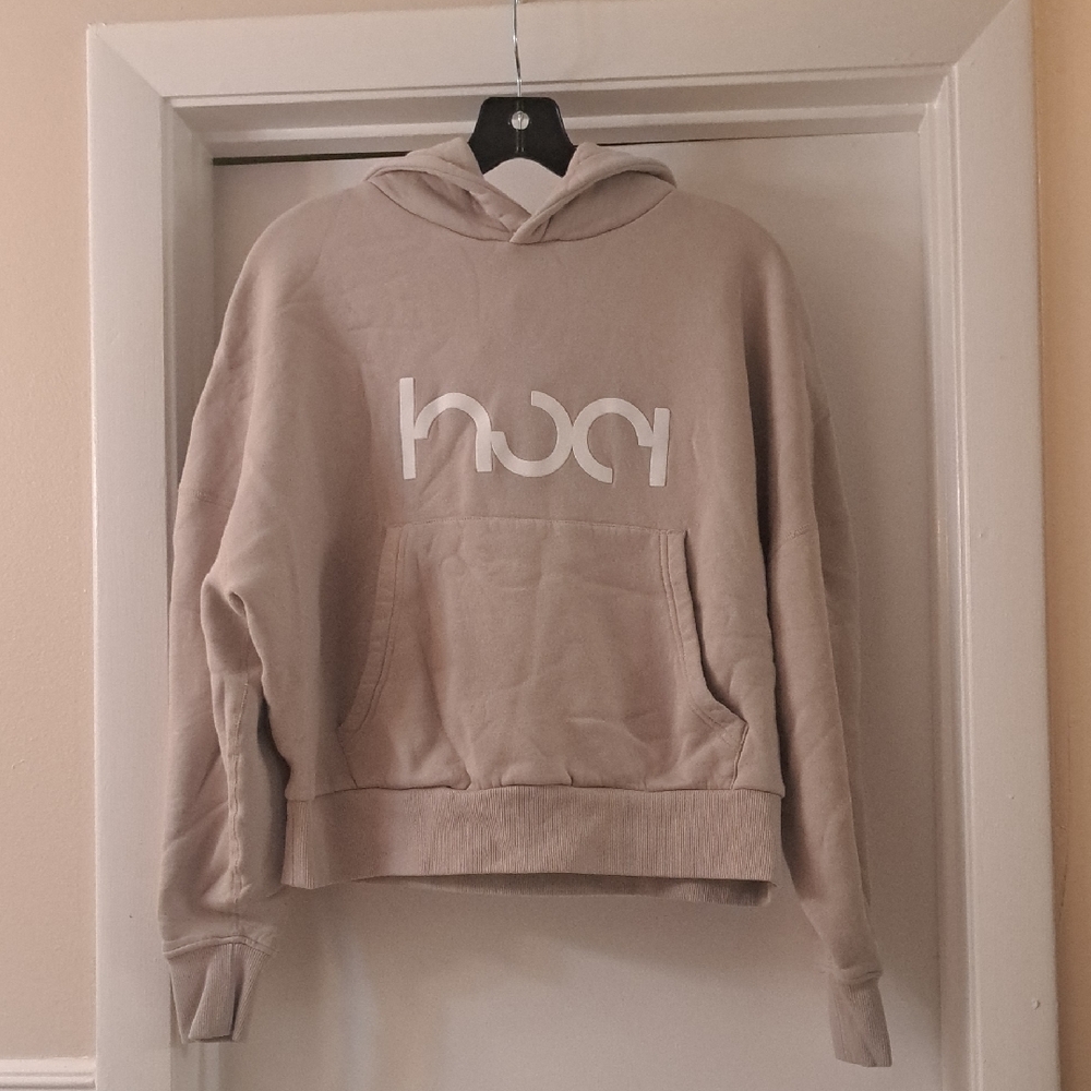 House Of Athlete Women's Comfort HOA Hoodie in Stone Color Sz S EUC